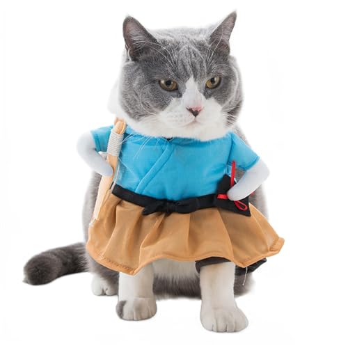 Disfraz Samurai para perros tamaño Medium