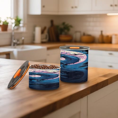 Contenedor Hermético de Acero Inoxidable para Café 17oz miniatura 7