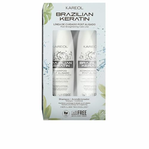 Kareol Set de Peluquería Alisado Brasileño Brazilian Keratin 2 Piezas