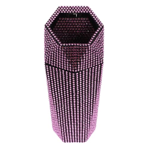 Poubelle de voiture chic à strass pour un voyage organisé et un habitacle propre