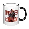 PTGRUKWBJ Springsteens Rock Singer Bruce Ceramic Mug with Colored Edge - Durable & Stylish Hip Hops Merchandise for Home, Office, Or Gifts. #2