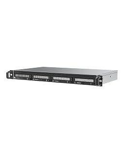 TERRAMASTER D4-320U Hard Drive Enclosure - 4Bay 1U Rack Mount USB 3.2 Gen2 10Gbps Type-C External USB Storage Compact Chassis Hot Swappable Plug and Play (Diskless) - Amazon product rated Grade A