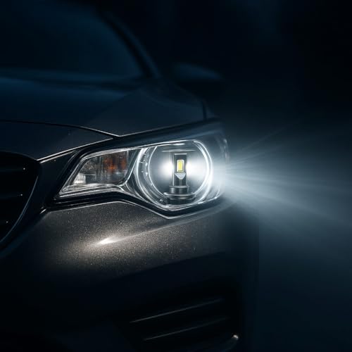 Image of EVO Series 300W LED Headlight Bulbs, 30000LM, 6000K Cool White CSP Chip, IP68 Waterproof, 2 Year Warranty � Pack of 2