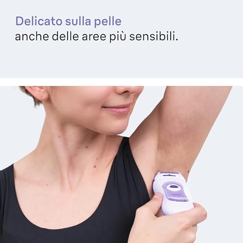 Braun Silk-épil LS5-560 Lilla - Rasoio Elettrico Senza Fili, Rifinitore E Sistema Esfoliante 3 In 1 - 3