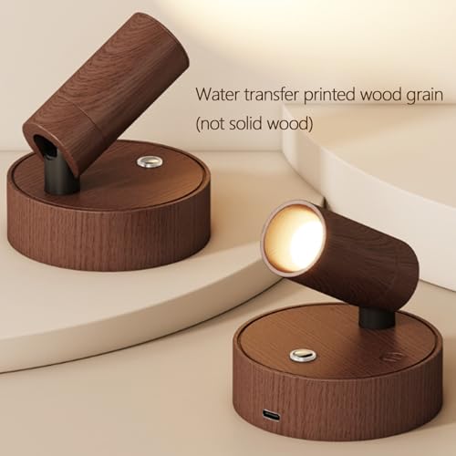 Luz de Pared para Dormitorio con imán y batería USB para lectura nocturna 4