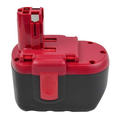 iPrize Batterie de rechange NI-MH 24 V 4000 mAh pour Bosch BAT030 BAT031 BAT240 BAT299 BTP1005 B-8230 BH-2424 11524 12524 GCM24V GML24V GSA24V 2607335446...