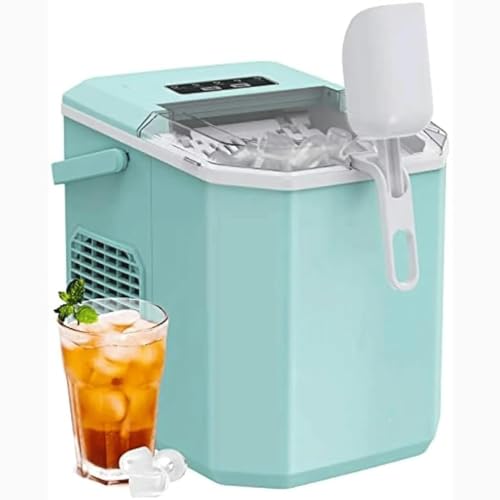 Máquina Portátil para Hacer Hielo con Asa y Cesta miniatura 1