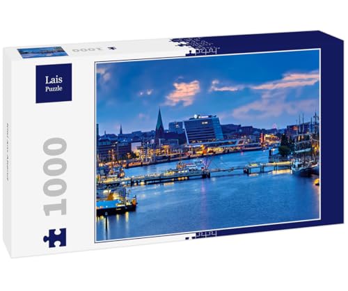 Preisvergleich Produktbild Lais Puzzle Kiel am Abend 1000 Teile