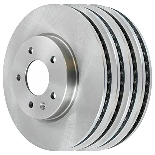 AutoShack R65150R65149 Front and Rear Brake Rotors Set of 4 Replacement for 2007-2009 Chevrolet Equinox 2012-2015 Captiva Sport 2008-2010 Saturn Vue 2007-2009 Pontiac Torrent 2007-2009 Suzuki XL-7 FWD