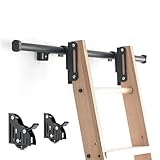 Rollbare Bibliotheksleiter-Set 6,1-Meter-Schiebeleiter-Schienensatz, Teleskophaken an rollender Bibliotheksleiter-Hardware