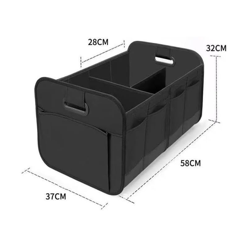 1 Pezzo Organizzatore Bagagliaio per DS3 DS4 DS5 DS5 DS 5LS DS6 DS7 DS9, Borsa Portaoggetti Sedile Posteriore, Contenitore Impermeabile Multitasche
