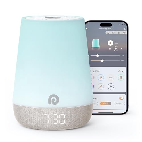 Dreamegg Nite 1 - Baby Sound Machine, Sleep Trainer, Night