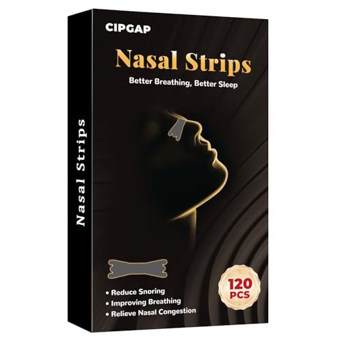 120Pcs Nasal Strips for Snoring, Extra Strength Nose Strips Breathing,