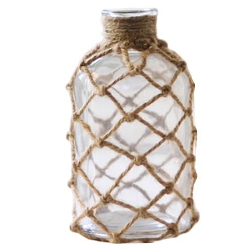Vase en verre cylindrique transparent déco table centre mariage - 4