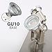 B.K.Licht Lámpara de techo moderna I Orientables GU10 I 4 Focos I...