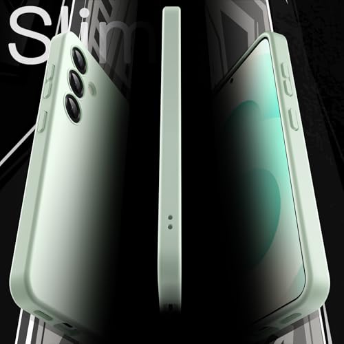 Image of JETech Slim Fit Cover Case for Samsung Galaxy S25 5G, Camera Lens Full Protection, Soft TPU Thin Protective Phone Cover with Matte Finish, Shockproof (Mint)