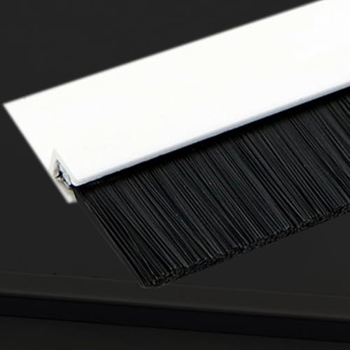 �h�A�p�u���V�X�g���b�v�i���ԕ��h�~�ށj�A �h�A�ꕔ�V�[�����O�M���b�v�p�S���o�b�N�t���|�������r�j�[���_�X�g�u���V�����̃T�C�Y(2 Pcs,L 30cm x Brush Height 30mm)