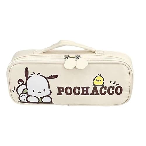 ポチャッコ 筆箱 ペンケース ハンドル付き コンパクト 文房具 大容量 2層式 小学生 中学生 高校生 女子向け かわいい 学習用品 (ポチャッコ2) ポチャッコ 筆箱 ペンケース ハンドル付き コンパクト 文房具 大容量 2層式 小学生 中学生 高校生 女子向け かわいい 学習用品 (ポチャッコ2)