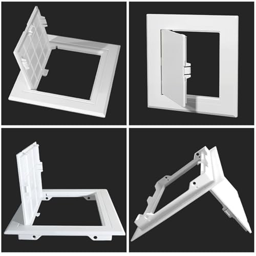 Housse de porte utilitaire sans perçage pour trappe de rénovation - 6
