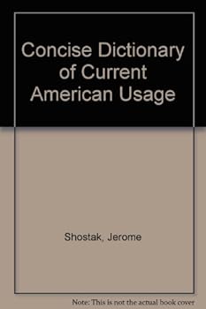 Concise Dictionary of Current American Usage