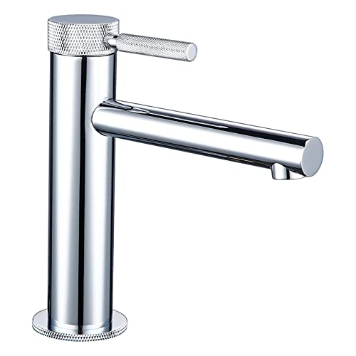 Robinet de salle de bains anti-fuite mitigeur laiton eau chaude