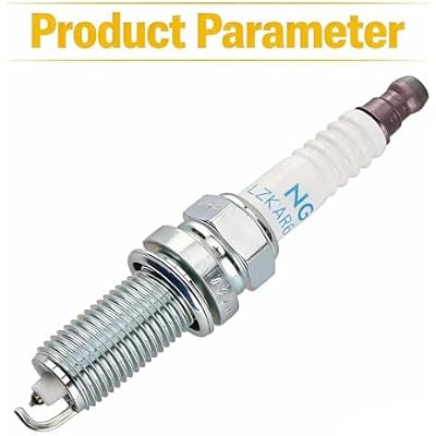Set of 4 Iridium Spark Plug Compatible with Nissan Micra March Tiida X-Trail 1.6L OEM:22401-ED815 LZKAR6AP11