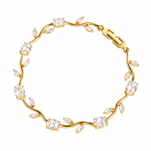 Image of Aurie Tulip Bracelet for Women & Girls | Anti Tarnish Stainless Steel Floral Bracelet |Party and Daily Wear Jewellery