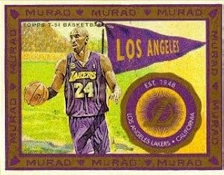 2008-09 Topps T51 Murad Mini #35 Kobe Bryant NBA Basketball Trading Card