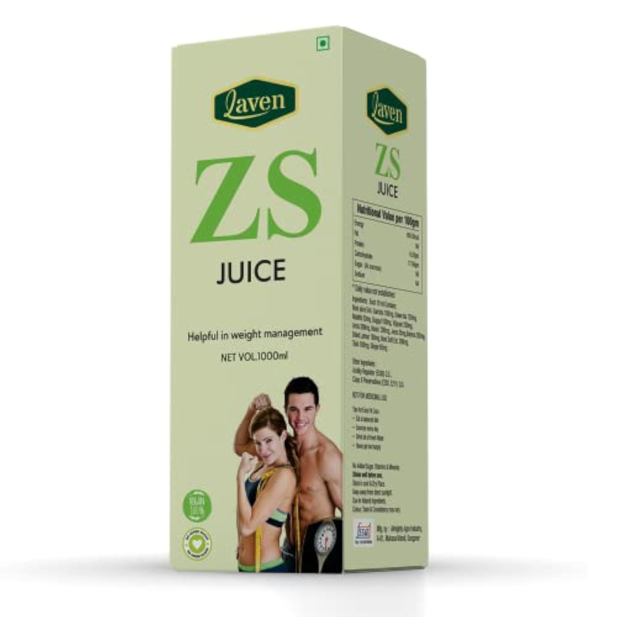 Laven ZS Juice for Weight Management, 1000ML
