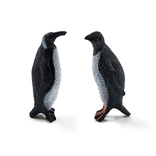ORZIZRO 16Pcs Plastic Penguin Figurines, Cute Ocean Animal Penguin Figure Model Toys for Kids Children – Realistic & Detailed