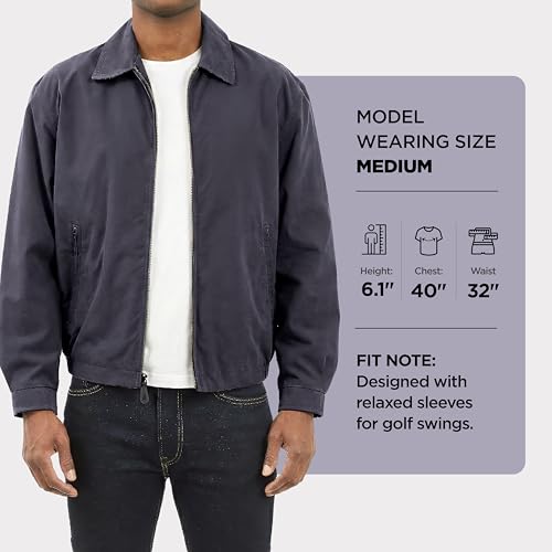Image of London Fog Men's Auburn Zip-Front Golf Jacket