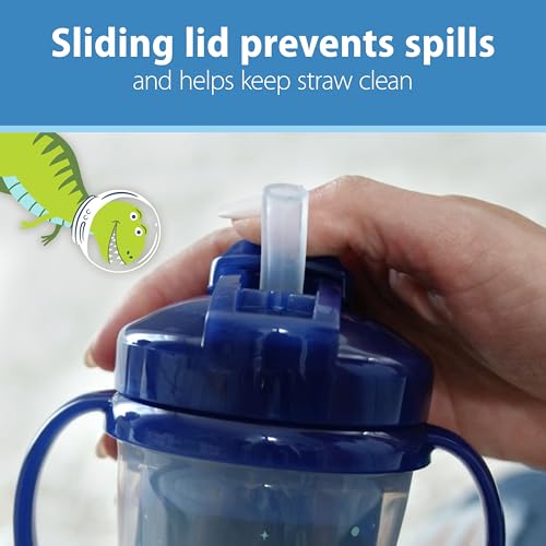 Dr. Brown's Milestones Insulated Sippy Cup, Blue, 2-Pack - image 9