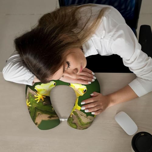Almohada cervical de poliéster tamaño único negra miniatura 7
