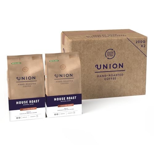 Union Coffee - Speciality Ground Coffee - House Roast - 2 x 200g
