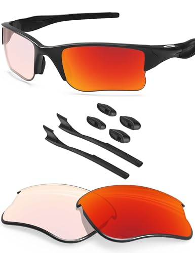 Image of BLAZERBUCK Replacement Lenses & Sock Kit for Oakley Half Jacket 2.0 XL OO9154 Sunglass