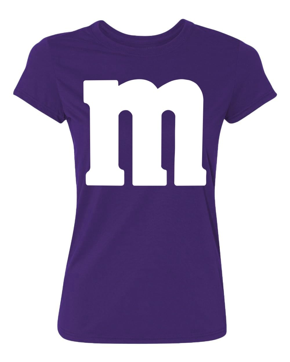 Letter M Halloween Women's T-Shirt Funny Team Groups Costumes Party