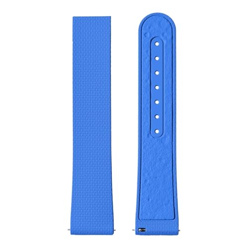 Omega X Swatch MoonSwatch 20mm FKM NCbN[X Y fB[X jo[TpvohANZT[ɑΉ(Dark Blue-No buckle)