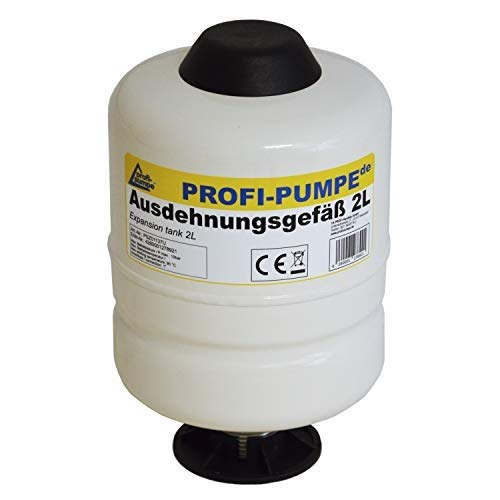 Ausdehnungsgefäß 2L Drucktank für Pumpe Pumpensteuerung Membrankessel Druckbehälter Druckluftbehälter für Pumpensteuerung INVERTER Durchflusswächter