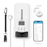 Smart Automatic A/C Drain Line & Pan Cleaning System with WiFi App Control and Programmable Cleaning Cycle, 1000ml Tank Prevents Clogs and Leaks, Keeps HVAC Clean and Home Comfortable