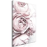 murando - Bilder Blumen 30x45 cm Vlies Leinwandbild 1 tlg Kunstdruck modern Wandbilder XXL Wanddekoration Design Wand Bild - Rosen rosa Natur Botanik b-B-0597-b-a