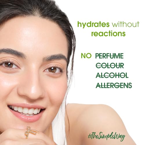Image of Simple Hydrating Light Moisturiser, 50ml | 12hr Hydration | With Niacinamide, Pro-Vitamin B5, Glycerin & Borage Seed Oil | Lightweight, Non-Greasy Formula | For Soft, Smooth Skin