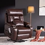 Irene House 9181 Three Motor Power Lift Recliner Chairs for Elderly with Lumber Support Motor Power...