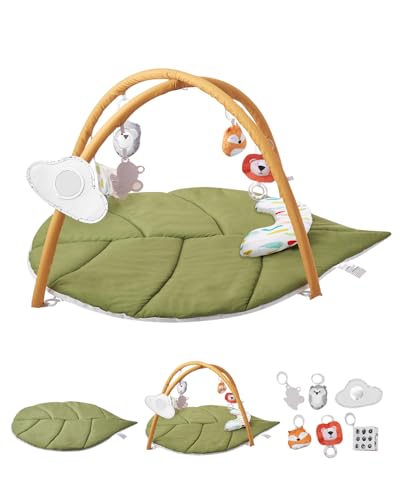 VEVOR Spielmatte, Erlebnisdecke mit 6 sensorischen Spielzeugen,...