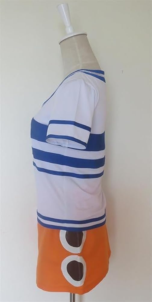 Amazon.co.jp: QOQOUO_COSワンピース ナミ コスプレ衣装 二年前