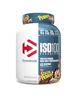 UPC 705016353422 product image for Dymatize ISO100 Hydrolyzed Protein Powder, 100% Whey Isolate Protein, 25g of Pro | upcitemdb.com