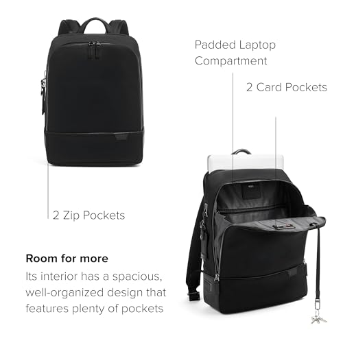 TUMI - Harrison William Backpack - Men's Backpack for Business & Travel - Fits up to 15" Laptop - 15.4" X 11.8" X 4.8" - Black3