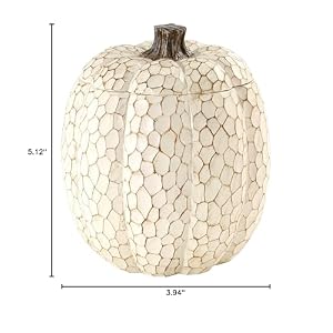 Avanti Linens - Covered Jar, Countertop Organizer, Fall Inspired Home Decor (Grateful Patch Collection) Avanti Linens Covered Jar Countertop Organizer Fall Inspired Home Decor Grateful Patch Collection
