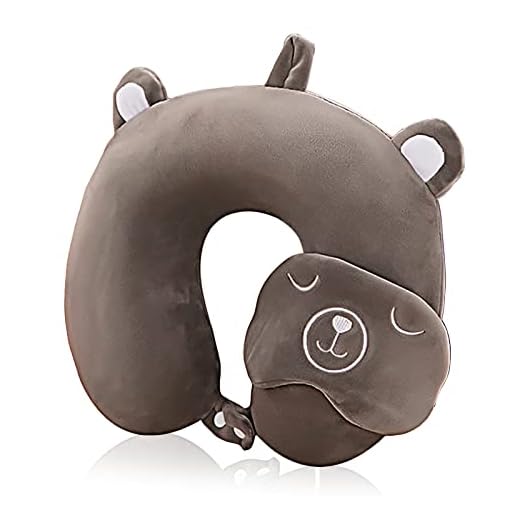 SNSYGN Almohada Cervical de Espuma viscoelástica para el Cuello, cojín de Viaje, Almohada Cervical, Almohada de Viaje, Almohada en Forma de U para Camping, Silla de avión, Coche, Oficina