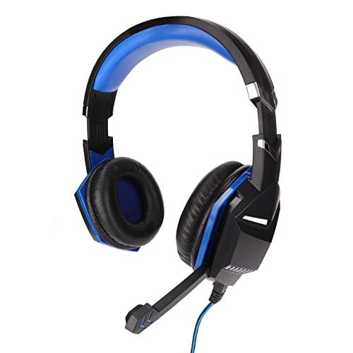 SOMK Casque D'écoute avec Fil, Casque de Jeu avec Microphone, Casque D'écoute USB à Réduction de Bruit Réglable avec Prise Audio de 3,5 Mm pour GarçOns Et Filles, pour Tablettes, Ordinateurs Cover