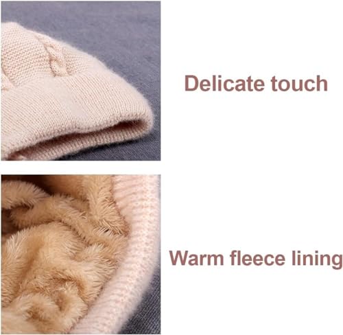 Gorro y bufanda con protección para oídos y hebilla de cierre para invierno 5